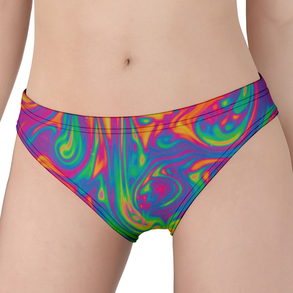 Psychedelic Surface Print Women's Panties