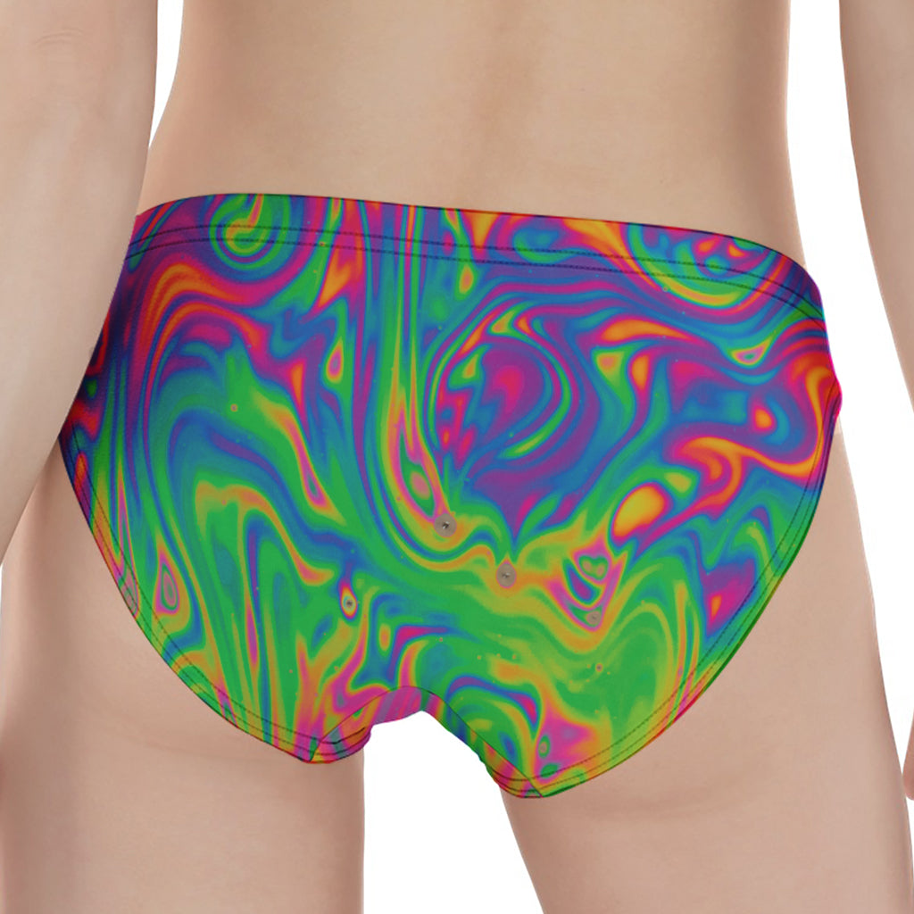 Psychedelic Surface Print Women's Panties