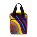 Psychedelic Trippy Fractal Print Bible Tote Bag