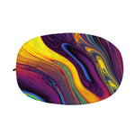 Psychedelic Trippy Fractal Print Car Side Mirror Covers