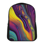 Psychedelic Trippy Fractal Print Casual Backpack
