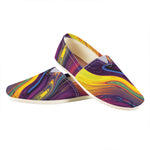 Psychedelic Trippy Fractal Print Casual Shoes