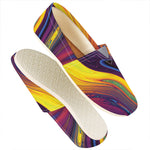 Psychedelic Trippy Fractal Print Casual Shoes