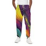 Psychedelic Trippy Fractal Print Cotton Pants