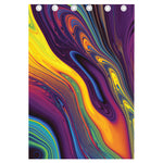 Psychedelic Trippy Fractal Print Curtain