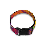 Psychedelic Trippy Fractal Print Dog Collar