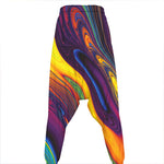 Psychedelic Trippy Fractal Print Hammer Pants
