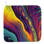 Psychedelic Trippy Fractal Print Hand Towel