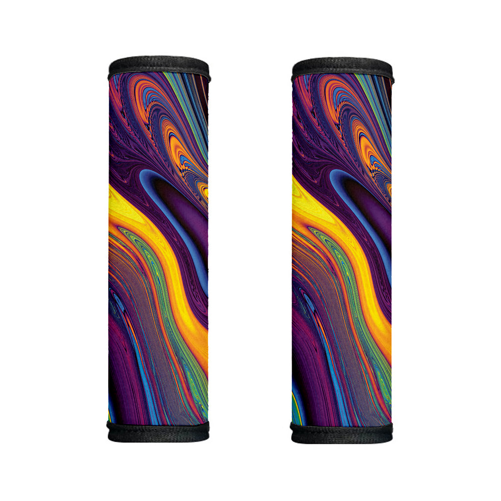 Psychedelic Trippy Fractal Print Handle Covers