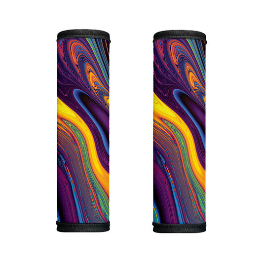 Psychedelic Trippy Fractal Print Handle Covers