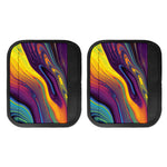 Psychedelic Trippy Fractal Print Handle Covers