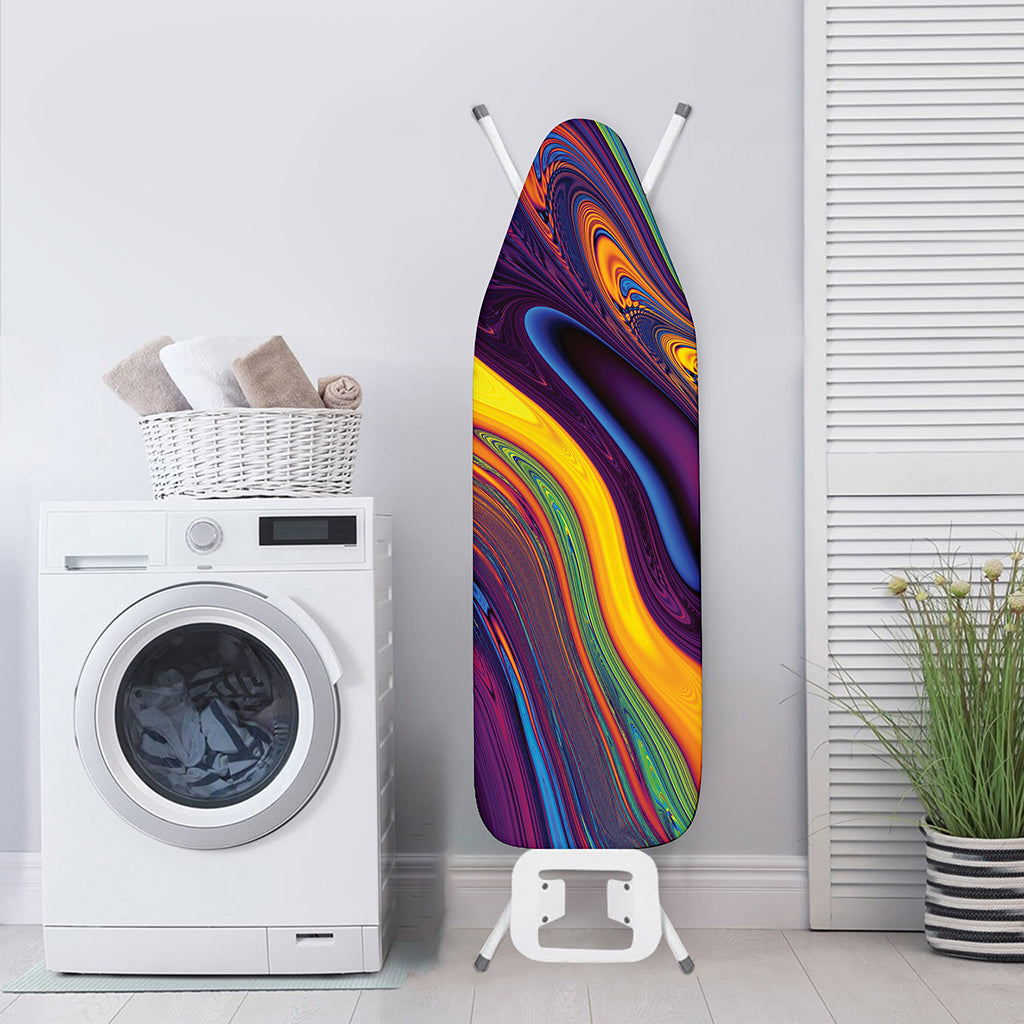 Psychedelic Trippy Fractal Print Ironing Board Cover