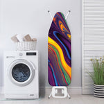Psychedelic Trippy Fractal Print Ironing Board Cover