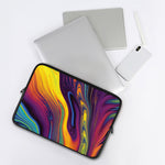 Psychedelic Trippy Fractal Print Laptop Sleeve