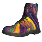 Psychedelic Trippy Fractal Print Backpack