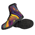 Psychedelic Trippy Fractal Print Backpack