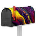 Psychedelic Trippy Fractal Print Mailbox Cover