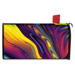 Psychedelic Trippy Fractal Print Mailbox Cover