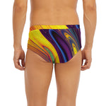 Psychedelic Trippy Fractal Print Men's Briefs