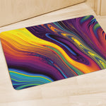 Psychedelic Trippy Fractal Print Polyester Doormat