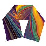Psychedelic Trippy Fractal Print Scarf