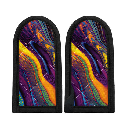 Psychedelic Trippy Fractal Print Skillet Handle Cover