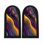 Psychedelic Trippy Fractal Print Skillet Handle Cover