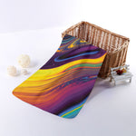 Psychedelic Trippy Fractal Print Towel