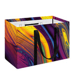 Psychedelic Trippy Fractal Print Utility Tote Bag