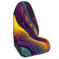 Psychedelic Trippy Fractal Print Waterproof Car Seat Cover