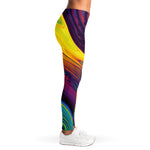 Psychedelic Trippy Fractal Print Women's Leggings