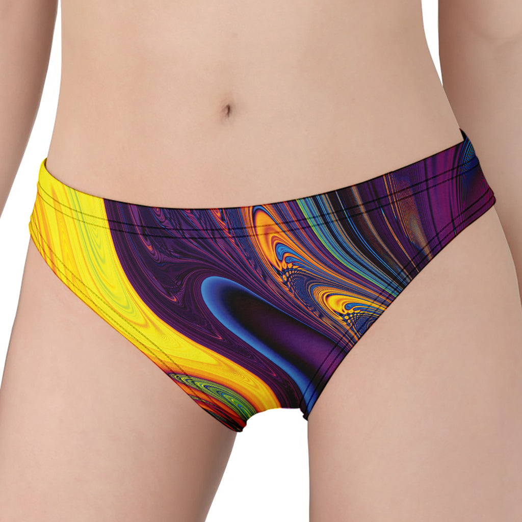 Psychedelic Trippy Fractal Print Women's Panties