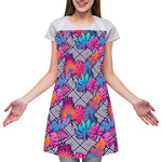 Psychedelic Tropical Aloha Pattern Print Adjustable Apron