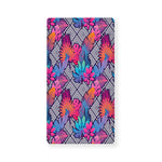 Psychedelic Tropical Aloha Pattern Print Baby Crib Sheet