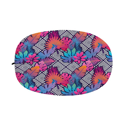 Psychedelic Tropical Aloha Pattern Print Car Side Mirror Covers