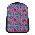 Psychedelic Tropical Aloha Pattern Print Casual Backpack