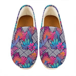 Psychedelic Tropical Aloha Pattern Print Casual Shoes
