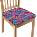 Psychedelic Tropical Aloha Pattern Print Chair Cushion Cover