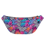 Psychedelic Tropical Aloha Pattern Print Fanny Pack