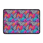 Psychedelic Tropical Aloha Pattern Print Kitchen Mat