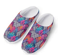Psychedelic Tropical Aloha Pattern Print Mesh Casual Shoes