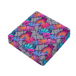 Psychedelic Tropical Aloha Pattern Print Outdoor Seat Cushion Cover