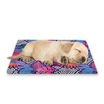 Psychedelic Tropical Aloha Pattern Print Pet Cooling Mat Cover