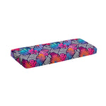 Psychedelic Tropical Aloha Pattern Print Piano Keyboard Cover