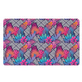 Psychedelic Tropical Aloha Pattern Print Polyester Doormat