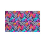 Psychedelic Tropical Aloha Pattern Print Polyester Flag