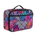 Psychedelic Tropical Aloha Pattern Print Portable Lunch Bag