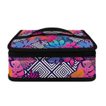 Psychedelic Tropical Aloha Pattern Print Small Lunch Bag