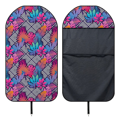 Psychedelic Tropical Aloha Pattern Print Waterproof Car Seat Cover