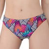 Psychedelic Tropical Aloha Pattern Print Women's Panties